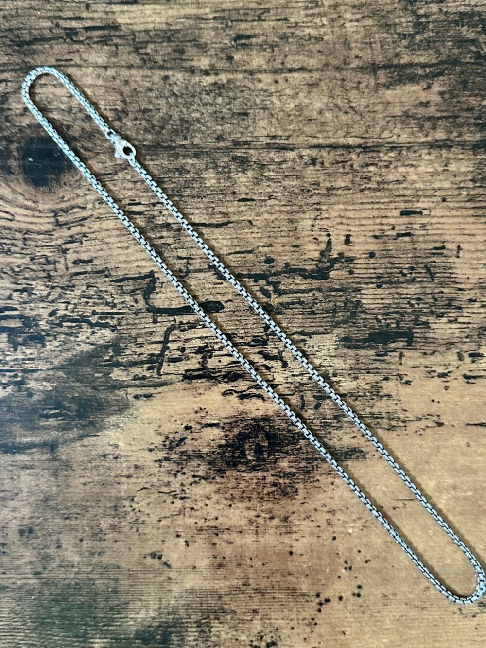 David Yurman Box Chain Necklace in Sterling Silver - 1.7mm - 20"
